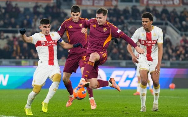 Evan Ferguson strălucește în Serie A: Gol și asistență împotriva Genoa Evan Ferguson s-a impus pe terenul Stadio Olimpico, oferind o prestație deosebită în meciul dintre AS Roma și Genoa