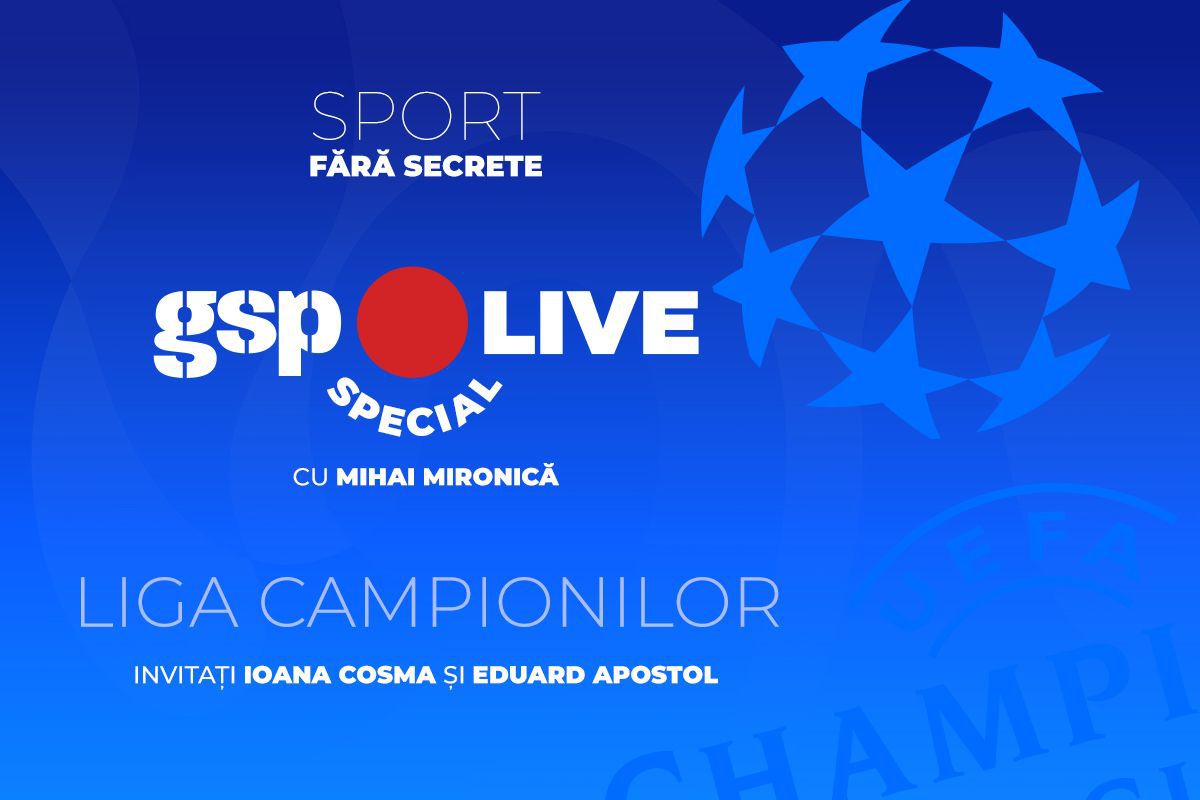 Ediția specială GSP Live: Pregătirile pentru un meci de excepție în Liga Campionilor Marți, 20 ianuarie 2026, la ora 20:00, GSP Live revine cu o nouă ediție specială, dedicată meciurilor din runda a șaptea a grupei Ligii Campionilor