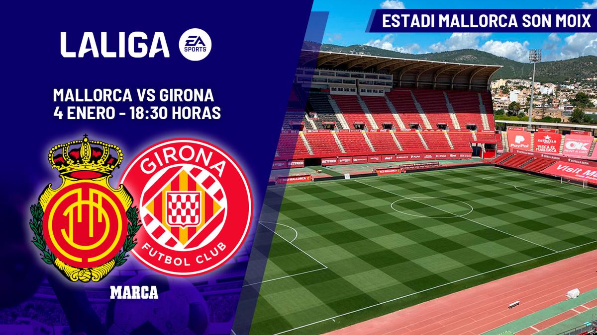 Mallorca și Girona se pregătesc să se dueleze în cadrul unui meci esențial în LaLiga EA Sports, duminică, 4 ianuarie, de la ora 18:30, pe stadionul Son Moix