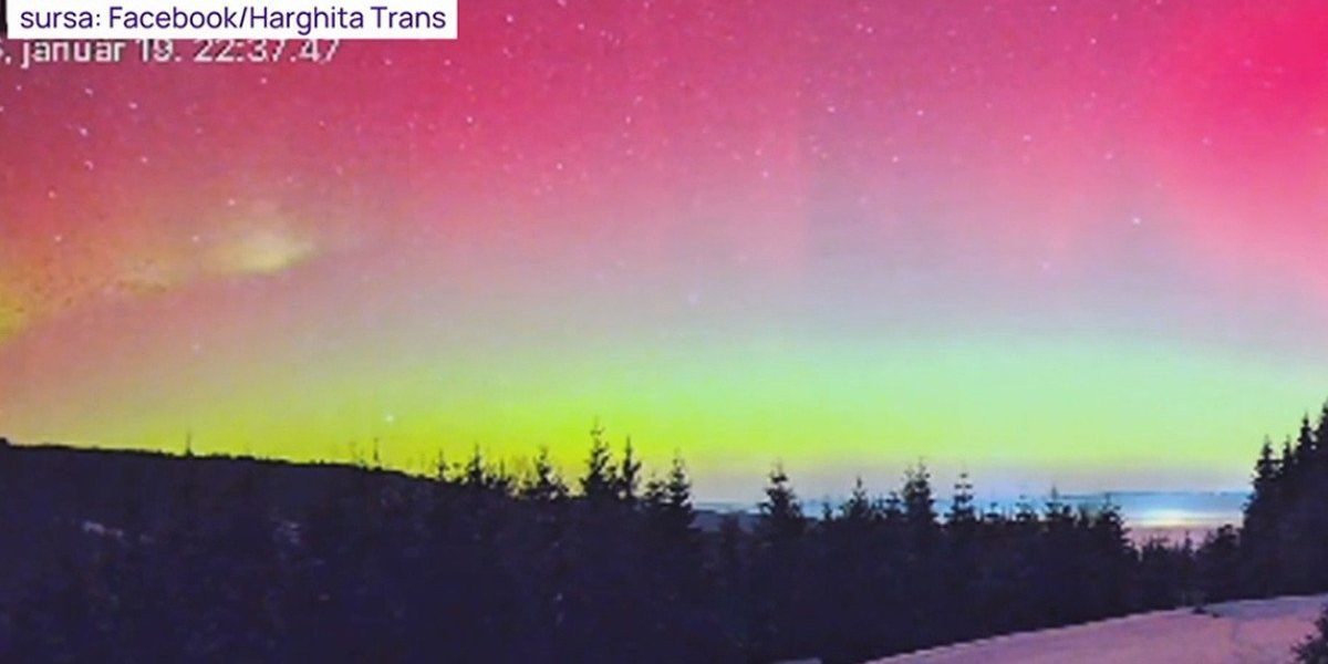Aurora boreală impresionantă, observată în România Spectaculoasa auroră boreală a străbătut cerul României în noaptea de marți, oferind un spectacol rar și fascinant pentru locuitorii din întreaga țară