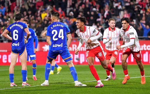 Getafe, încă fără victorie în LaLiga, remizează cu Girona în prelungiri Getafe a rămas fără victorie în ultimele șapte întâlniri de LaLiga, terminând la egalitate, 1-1, împotriva lui Girona, în cadrul unei partide disputate la Montilivi