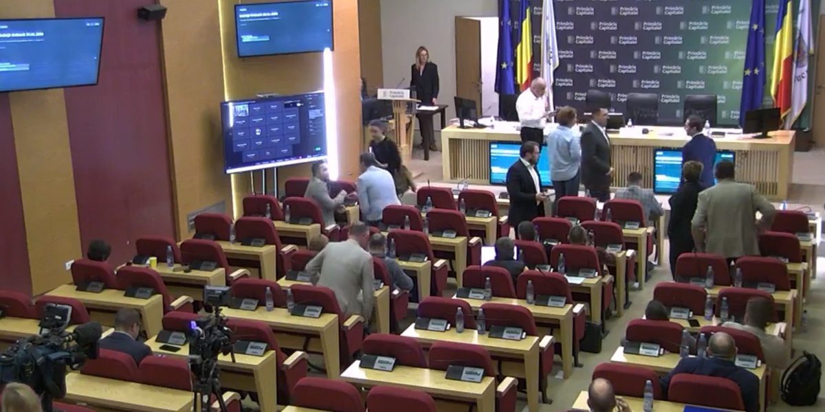 Consiliul General al Municipiului București a respins joi proiectul de hotărâre prin care se urma aprobarea achiziției de servicii de audit extern pentru companiile municipale STB SA și Termoenergetica