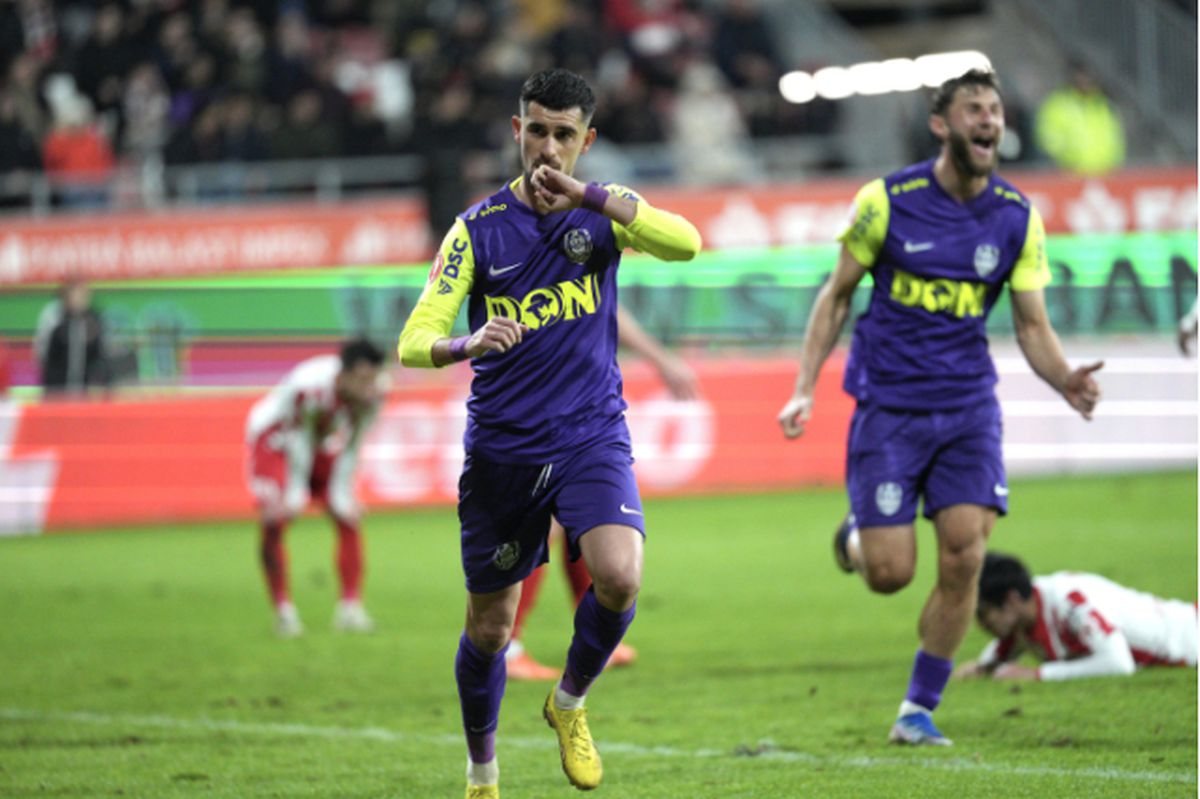 CFR Cluj se impune la Arad și își asigură șase victorii consecutive!