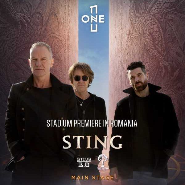 Sting, legenda muzicii, va cânta la UNTOLD 2026 în Cluj!