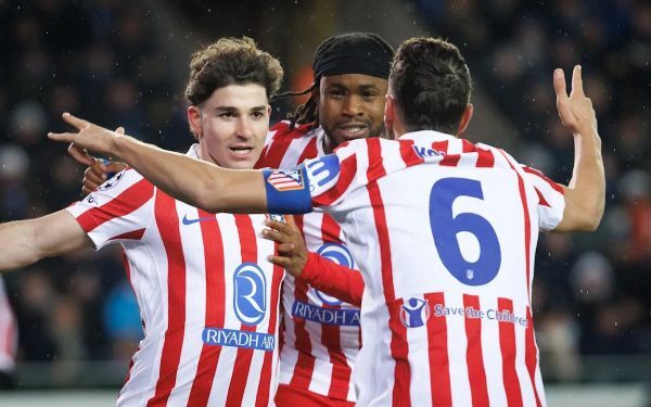 Atletico Madrid, start fulminant în playoff-ul Ligii Campionilor Atletico Madrid a deschis scorul într-un mod convingător în prima partidă din playoff-ul Ligii Campionilor, înfruntându-se cu Club Brugge pe terenul belgieanilor