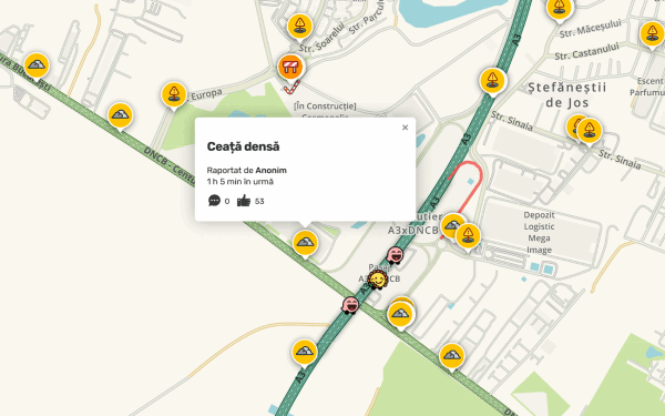 Dimineața acestei zile aduce în prim-plan o situație dificilă pentru șoferii din București și din zonele învecinate, cauzată de o ceață densă care reduce vizibilitatea la nivel critic