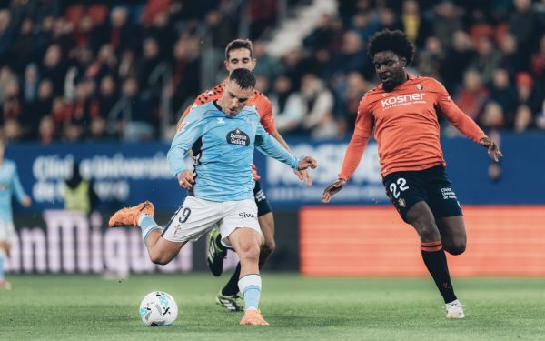 Celta și Osasuna se înfruntă în marea bătălie de la Balaidos, etapa 23