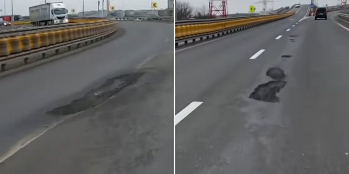 După doar doi ani și jumătate de la inaugurarea oficială a Autostrăzii Bucureștiului, situația carosabilului devine din ce în ce mai critică, iar şoferii se confruntă cu gropi în plin asfalt, mai ales pe segmentul din sud, între DN6 și Autostrada Soarelui
