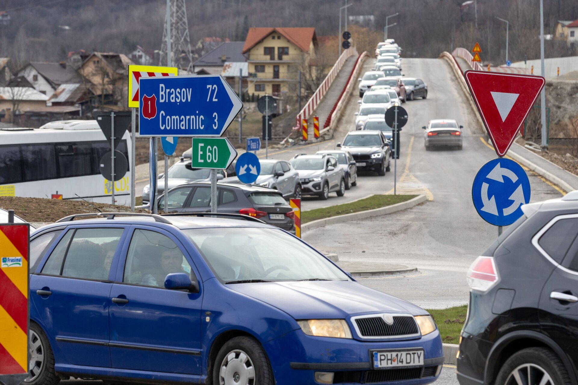 Restricții pe DN1 în Pasajul Băneasa, pe 6 și 7 februarie