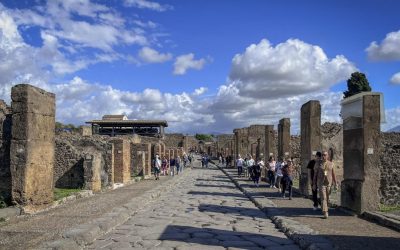 ruine ale orasului antic pompei