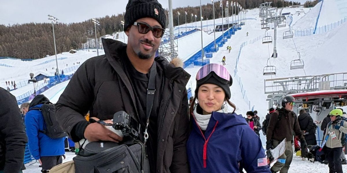 Myles Garrett, alături de Chloe Kim la Jocurile Olimpice de la Milano 2026