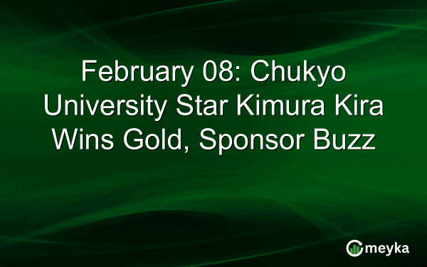 Kimura Kira, starul de la Universitatea Chukyo, câștigă aurul!