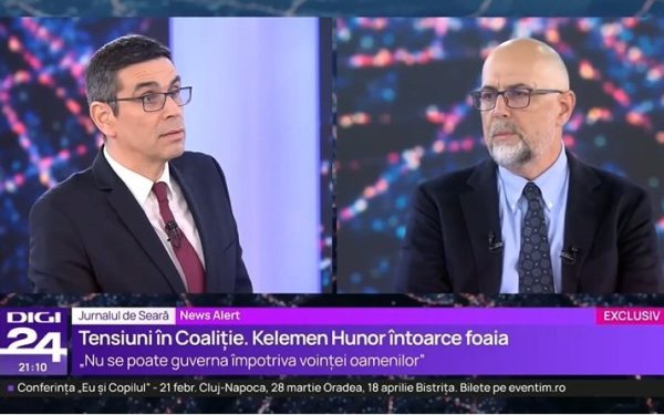 Kelemen Hunor avertizează cu privire la posibilitatea retragerii sprijinului politic pentru Guvernul Bolojan, dacă austeritatea durează prea mult și nu se schimbă abordarea În cadrul unei intervenții la Digi24 marți seară, liderul UDMR Kelemen Hunor a tras un semnal de alarmă referitor la măsurile de austeritate aplicate de Guvernul condus de Marcel Bolojan