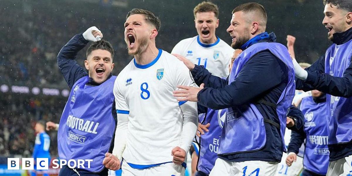 Kosovo se află în pragul unei evoluții istorice în fotbal, cu șanse de a califica la Cupa Mondială pentru prima dată în istorie Kosovo poate face istorie pentru fotbalul său, dacă va reuși să se califice la Campionatul Mondial din 2026