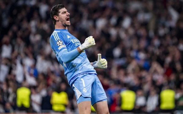 Courtois: „Una dintre cele mai bune partide ale anului pentru Real Madrid”