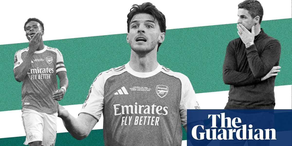 Finala Carabao Cup: Arsenal, începând să simtă presiunea după eșecul de la Wembley Arsenal a ratat oportunitatea de a obține primul trofeu de club din ultimii ani, după o înfrângere categorică 2-0 în finala Carabao Cup contra lui Manchester City