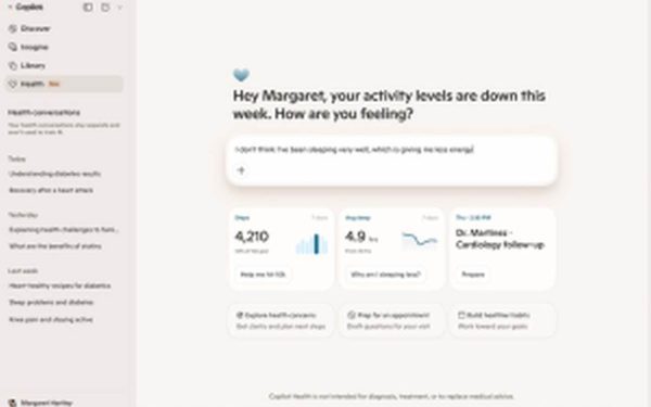 Microsoft intră oficial în sectorul sănătății cu soluții avansate bazate pe inteligență artificială, lansând Copilot Health, o versiune specializată a chatbot-ului său AI