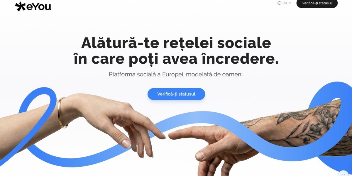 O nouă platformă socială românească, denumită eYou Social, se află în etapa de pregătire pentru lansare, fiind creată de antreprenorul francez de origine română Gregoire Vigroux și echipa sa