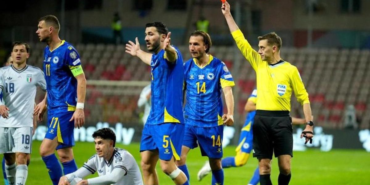 Italia obține o victorie chinuită în fața BiH, după un moment controversat pe final Italia a câștigat meciul împotriva Bosniei și Herțegovina cu scorul de 1-0, după o deschidere promițătoare și o serie de greșeli individuale ce au marcat partida