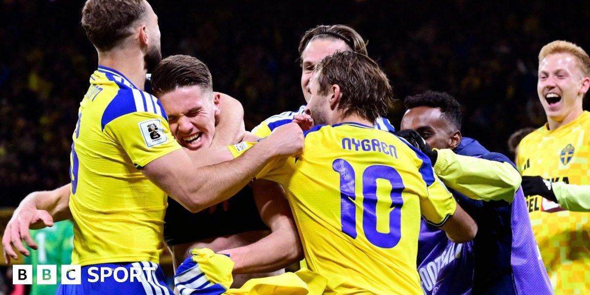 VIKTOR GYOKERES A ADUS SWEDEN la Cupa Mondială după un gol dramatic în minutul 88 Sweden a câștigat meciul decisiv împotriva Poloniei, scor 3-2, în finala play-off-ului pentru calificarea la Campionatul Mondial din vară, grație unui gol marcat de Viktor Gyokeres în ultimele minute ale prelungirilor