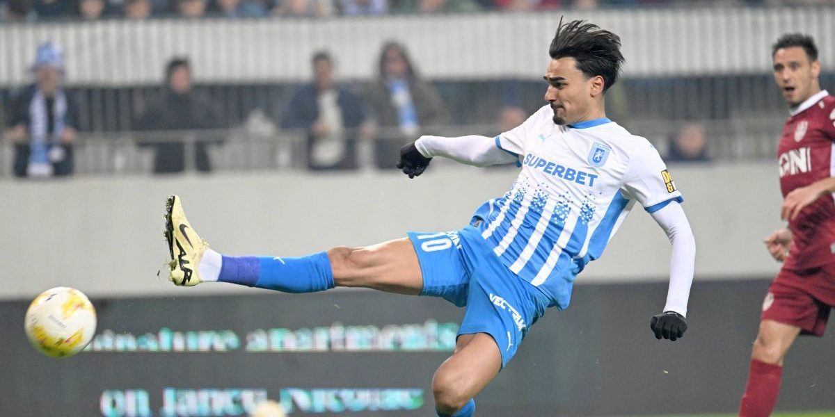 Ștefan Baiaram anunță plecarea de la Universitatea Craiova după sezonul în curs, în ciuda unei performanțe remarcabile în meciul cu CFR Cluj din sferturile Cupei României Betano, unde a marcat golul victoriei echipei sale