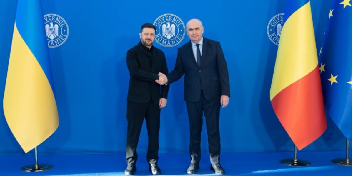 România și Ucraina întăresc colaborarea strategică într-un moment crucial pentru regiune Palatul Victoria a găzduit, într-o zi importantă în contextul crizei din Ucraina, o întâlnire de înalt nivel între premierul Ilie Bolojan și președintele Ucrainei, Volodimir Zelenski