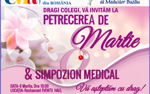Medicii buzoieni sărbătoresc Ziua Femeii printr-un eveniment special dedicat lor, marcând nu doar o ocazie festivă, ci și o recunoaștere a pasiunii și dățllii pe care le aduc în domeniul sănătății