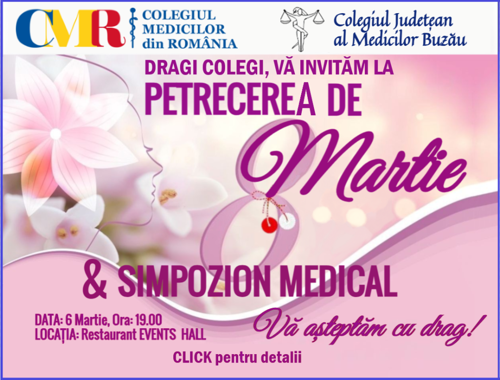 Medicii buzoieni sărbătoresc Ziua Femeii printr-un eveniment special dedicat lor, marcând nu doar o ocazie festivă, ci și o recunoaștere a pasiunii și dățllii pe care le aduc în domeniul sănătății