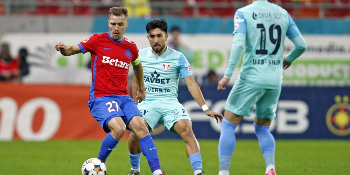 FCSB vs. UTA: lupta decisivă pentru primul loc în play-out
