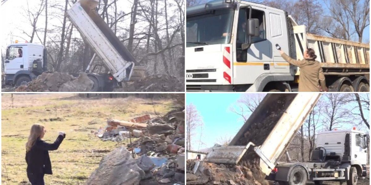 Garda de Mediu a descoperit gunoaie abandonate lângă râu, după sesizare Digi24