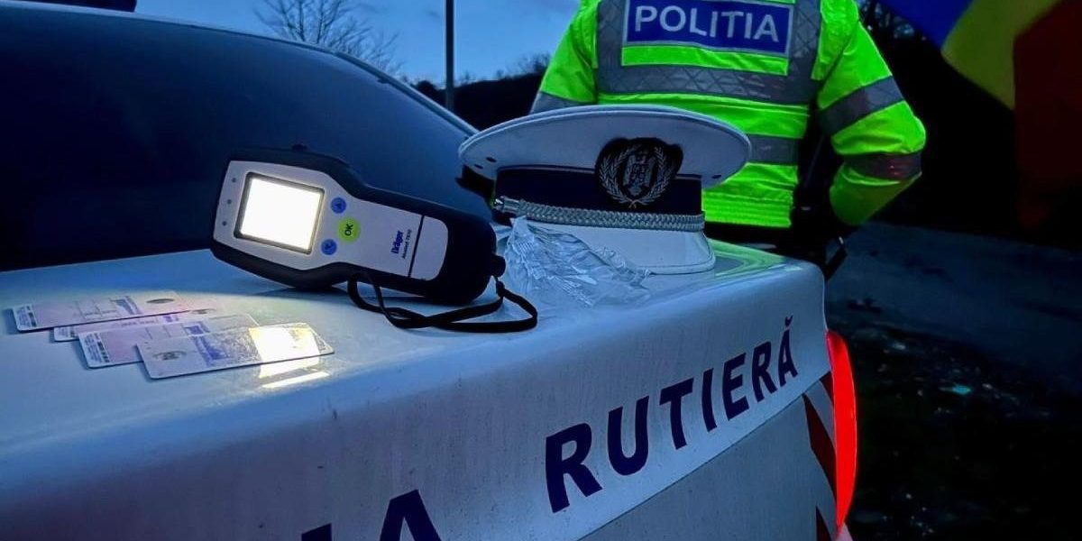 Județul cu cele mai multe cazuri de șoferi băuți, peste 1.200 în primele luni 2023