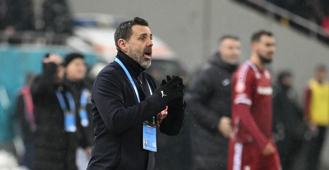 Reacție explozivă a lui Zeljko Kopic în timpul meciului de Cupă al lui Dinamo