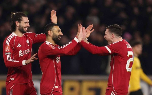 Liverpool s-a calificat în sferturile FA Cup după o victorie clară, 3-1, împotriva celor de la Wolverhampton, în meciul disputat vineri