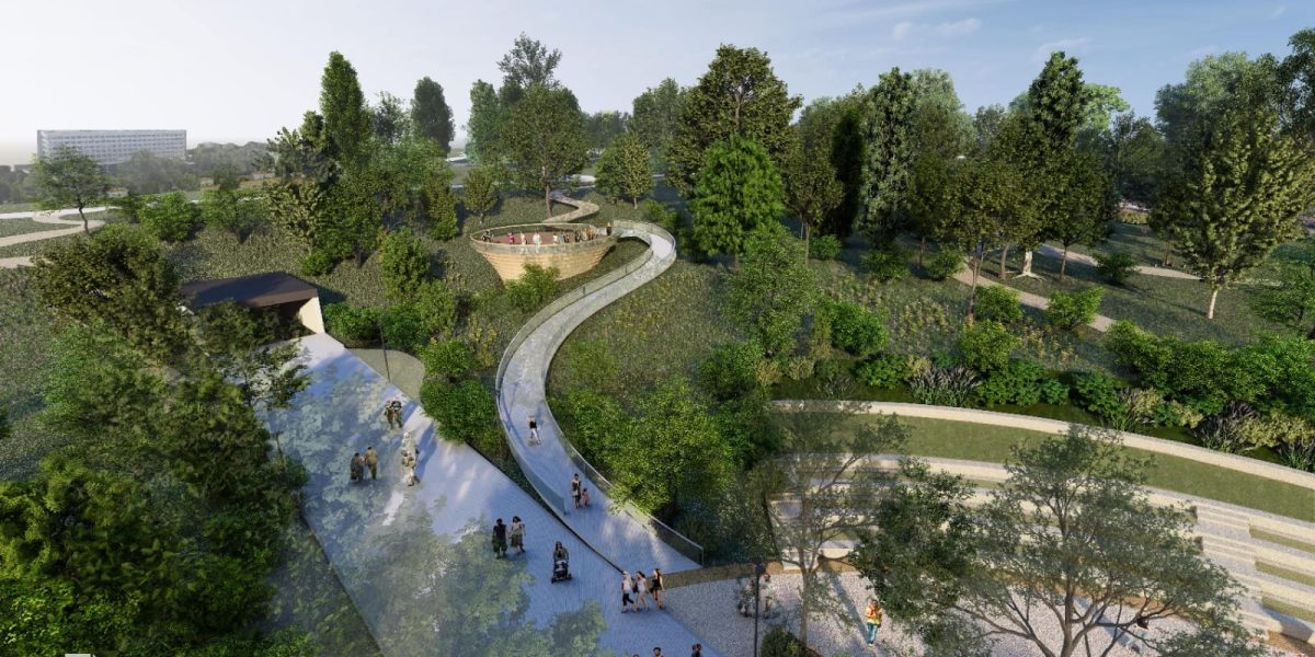 După o întârziere de doi ani, proiectul de amenajare a Parcului Grozăvești prinde, în sfârșit, contur