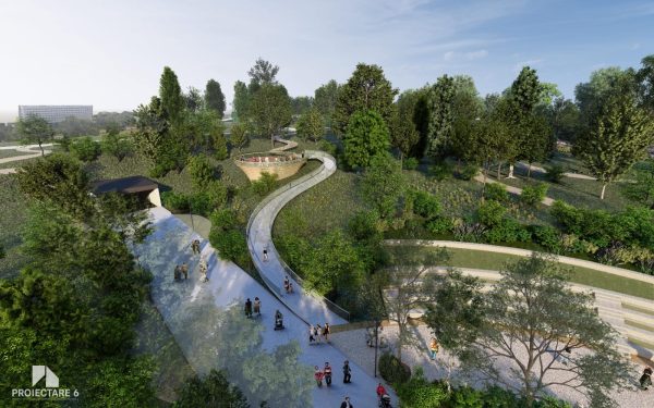 După o întârziere de doi ani, proiectul de amenajare a Parcului Grozăvești prinde, în sfârșit, contur