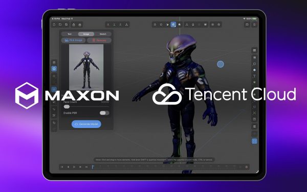 Maxon aduce inteligența artificială în creația digitală printr-un parteneriat strategic cu Tencent Cloud, pregătind lansarea unei funcții revoluționare în cadrul popularului său software Cinema 4D