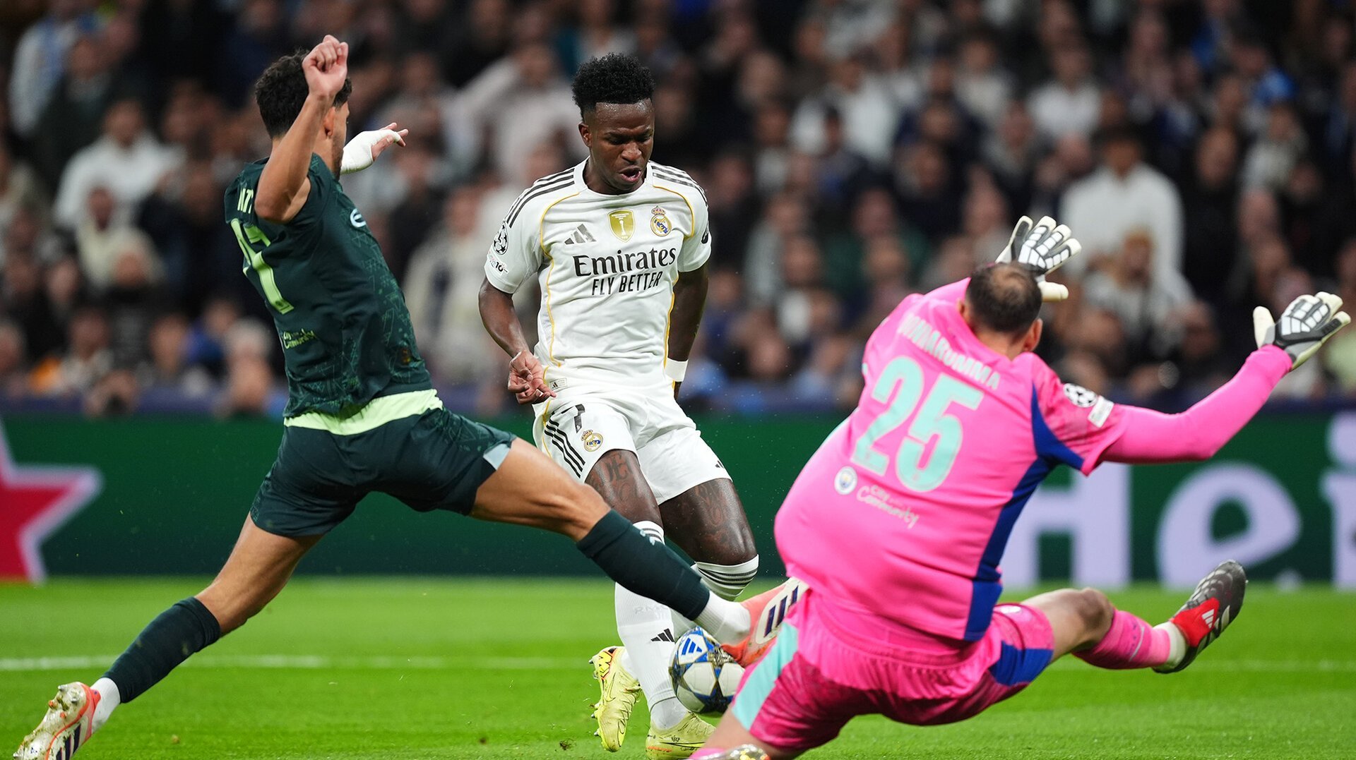 Real Madrid și Manchester City, față în față în meciul crucial al Ligii Campionilor În cea mai interesantă partidă din optimile Ligii Campionilor sezonul 2025/2026, Real Madrid și Manchester City își vor disputa biletul pentru sferturile competiției