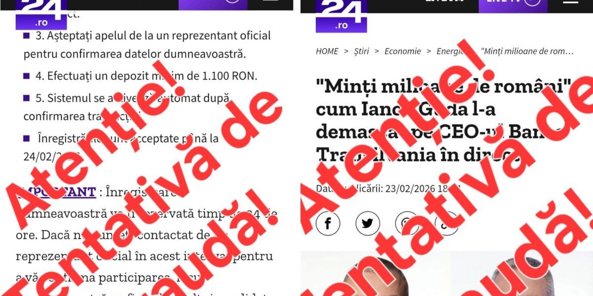 Site-ul Digi24.ro, unul dintre cele mai respectate portaluri de știri din România, a fost ținta unei clone malitioase care a reușit să inducă în eroare un număr semnificativ de utilizatori