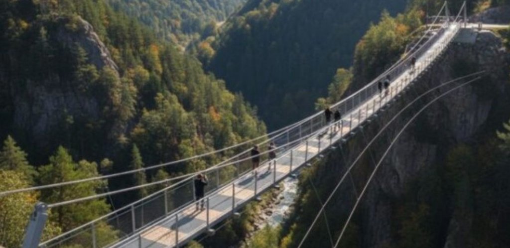 Comuna Parva din județul Bistrița-Năsăud se pregătește să devină epicentrul unui proiect senzațional: construcția celui mai înalt pod suspendat pentru pietoni din Europa