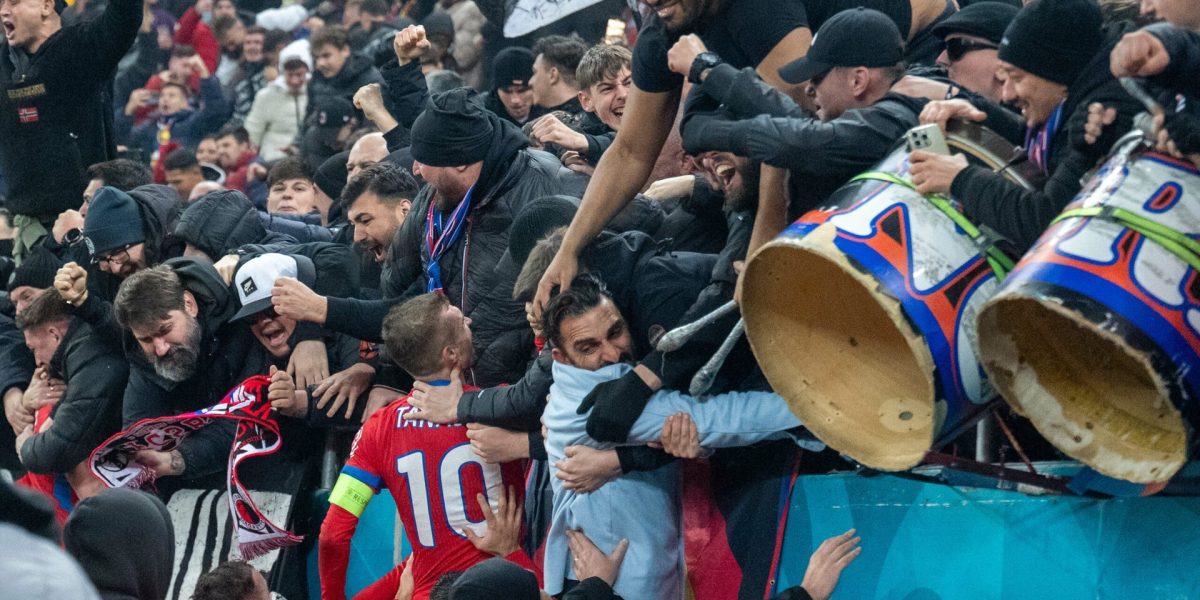 FCSB se află, din punct de vedere matematic, pe drumul cel bun către câștigarea play-out-ului și, implicit, a unei șanse reale de a accede în competițiile europene pentru sezonul următor