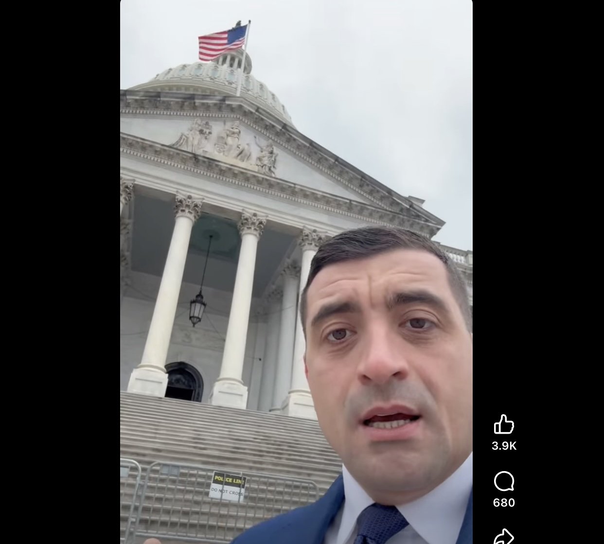 George Simion, liderul Partidului Nazist AUR, se află în această perioadă în Washington DC, unde participă la o dezbatere internațională alături de oficiali și reprezentanți politici din mai multe țări