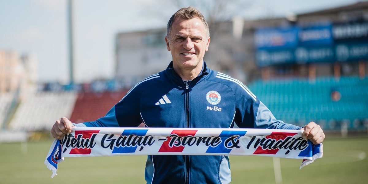 Stjepan Tomas face debutul pe banca lui Unirea-Oțelul