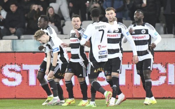 U Cluj învinge CFR Cluj cu 2-1 în derby-ul ardelenilor