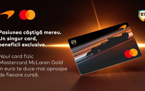 Banca Transilvania și Mastercard lansază un card de credit McLaren în colaborare cu Formula 1 Banca Transilvania și Mastercard au făcut un pas inovator în domeniul serviciilor financiare prin lansarea unui card de credit fizic în colaborare cu echipa de Formula 1 McLaren