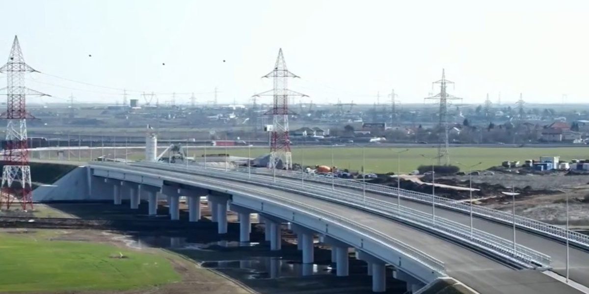 Lucrările pe Lotul 4 al A0 Nord, finalizare de 95%