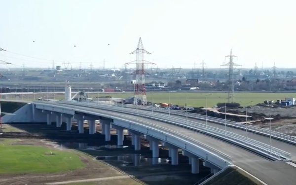 Lucrările pe Lotul 4 al A0 Nord, finalizare de 95%