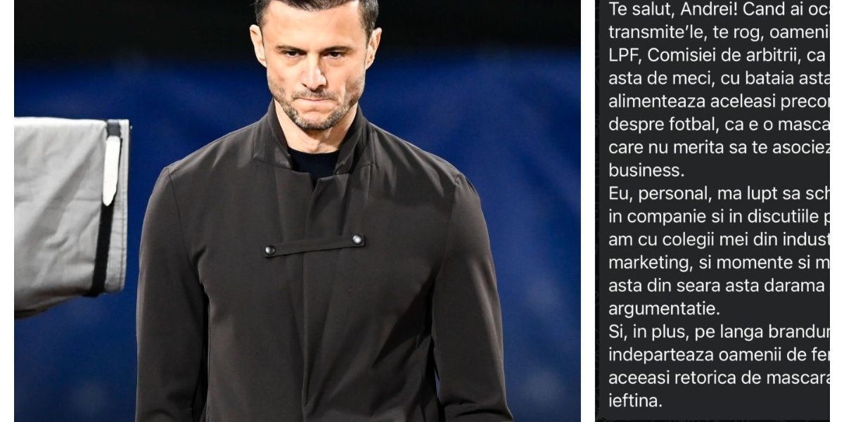Andrei Nicolescu, președintele lui Dinamo, dezvăluie un mesaj suspect după derby-ul pierdut cu Rapid Imediat după disputa tensionată de la Giulești, încheiată cu scorul de 3-2 pentru Rapid, președintele lui Dinamo, Andrei Nicolescu, a făcut un gest neașteptat