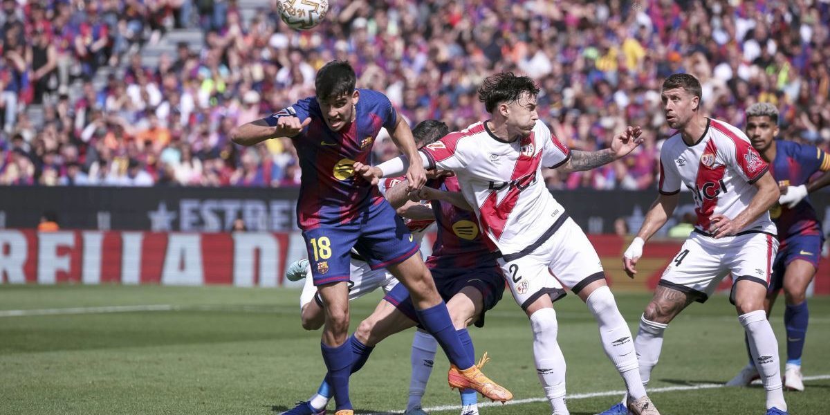 Barcelona și-a păstrat locul de lider în La Liga după un meci tensionat, câștigat cu 1-0 în fața celor de la Rayo Vallecano, într-o partidă disputată pe Camp Nou