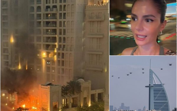 Româncă în hotelul din Dubai atacat de Iran: „Bubuielile continuă”