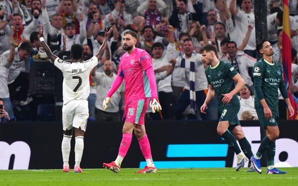 Real Madrid a obținut o victorie convingătoare pe Santiago Bernabeu, reușind să învingă Manchester City cu scorul de 3-0 în prima manșă a optimilor UEFA Champions League, însă soarta scorului putea fi una și mai categorică pentru echipa gazdă
